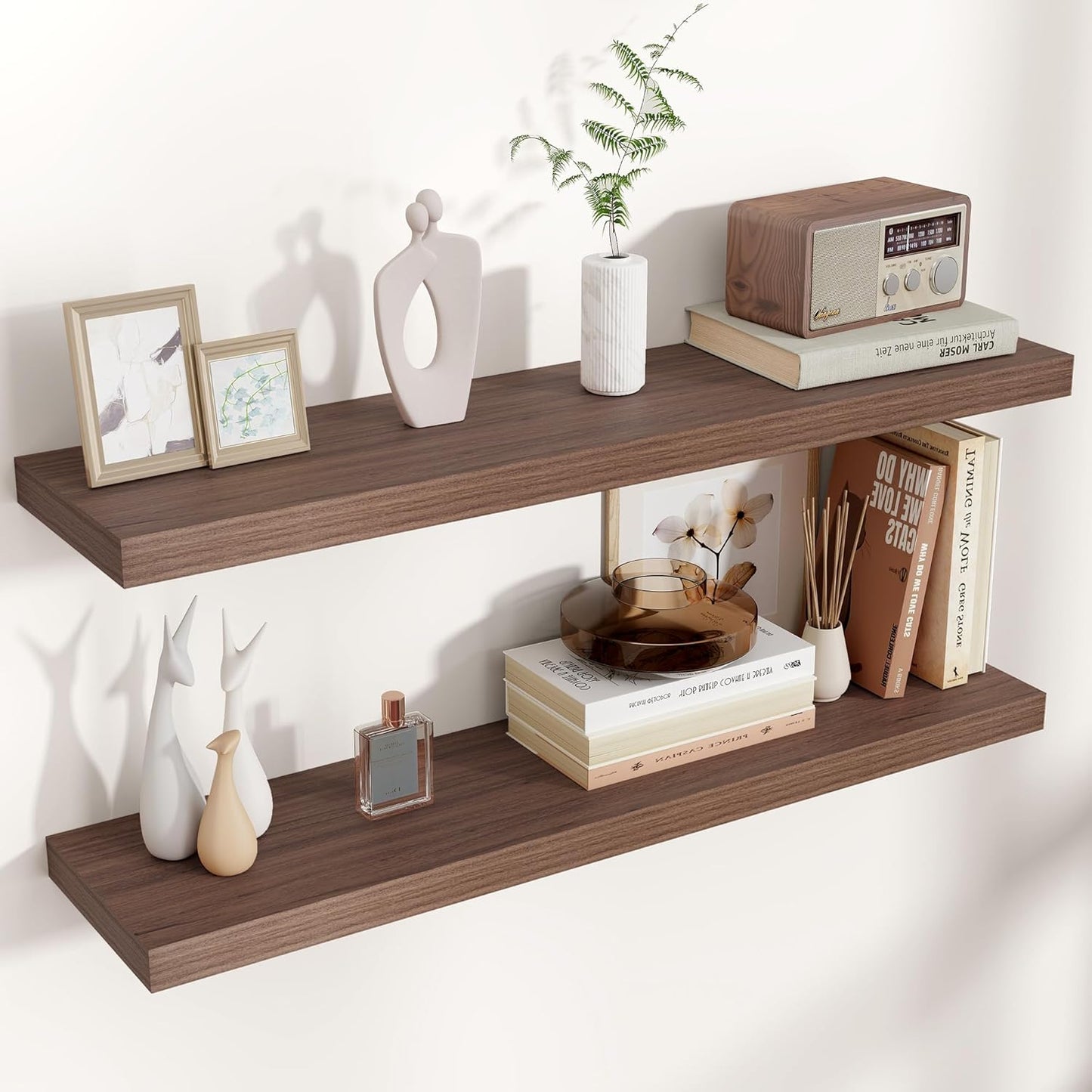Floating Shelves for Wall, 36in x 7.8in x 1.5in, 2 Pack