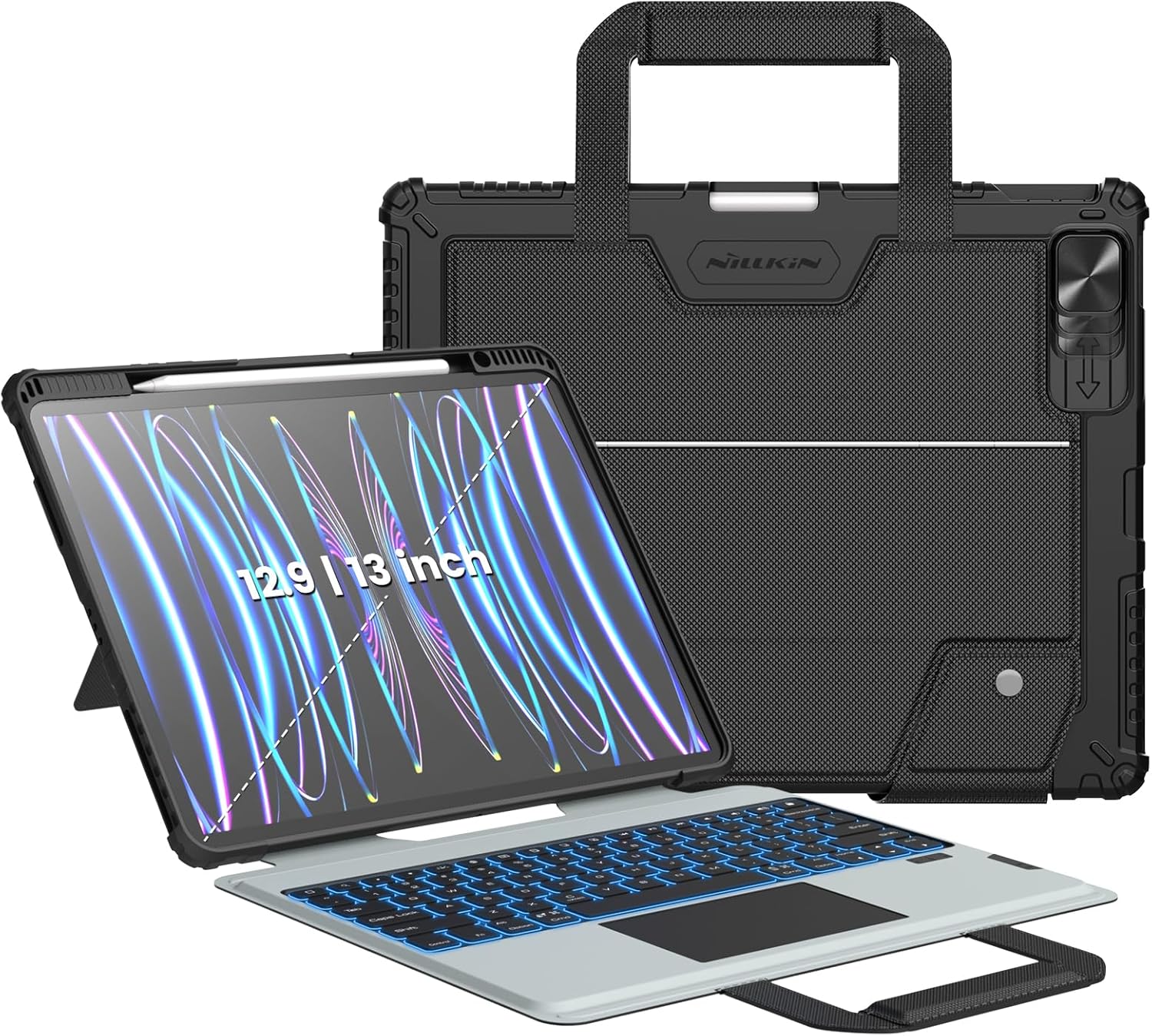 Nillkin Carry Go Backlit Keyboard Case for iPad Air 13 inch