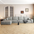 136in Sectional Couches for Living Room Modern L-Shape Sofa - Deep