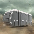 KING BIRD RV Cover Heavy Duty 7-Layer Snow Protection - Fits 24-27ft