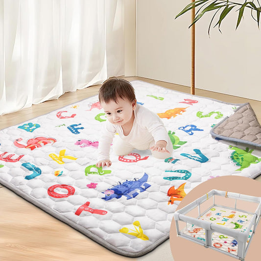 Extra Large Soft Baby Play Mat - FEMILTG