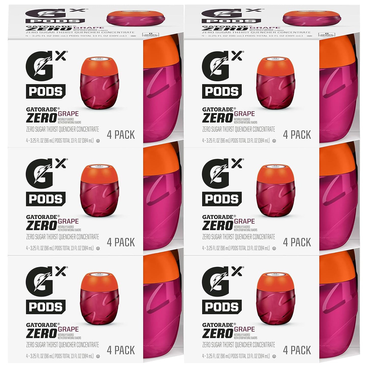 Gatorade Gx Hydration System with Non-Slip Squeeze Bottles
