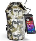 Earth Pak Waterproof Dry Bag Roll Top Backpack - Keeps Gear Dry Bags
