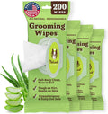 Natural Dog Company XL Grooming Wipes for Dogs - Sensitive Skin