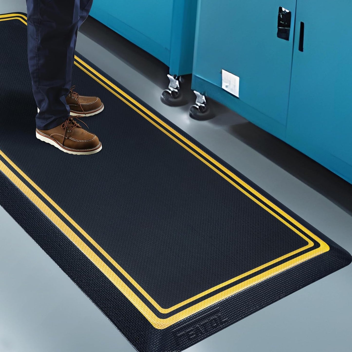 FEATOL Anti Fatigue Standing Mat for Work - Ergonomic Comfort