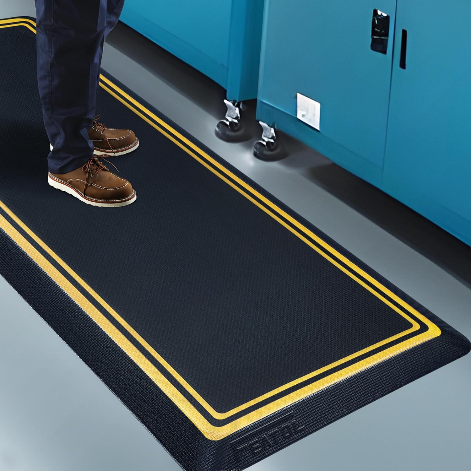 FEATOL Anti Fatigue Standing Mat for Work - Ergonomic Comfort