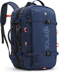 Travel Laptop Backpack 40L-50L for Men Women - Convertible Carry On