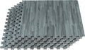 Forest Floor 24 in x 24 in 3/8 in Wood Grain Foam Tiles - Anti-Fatigue