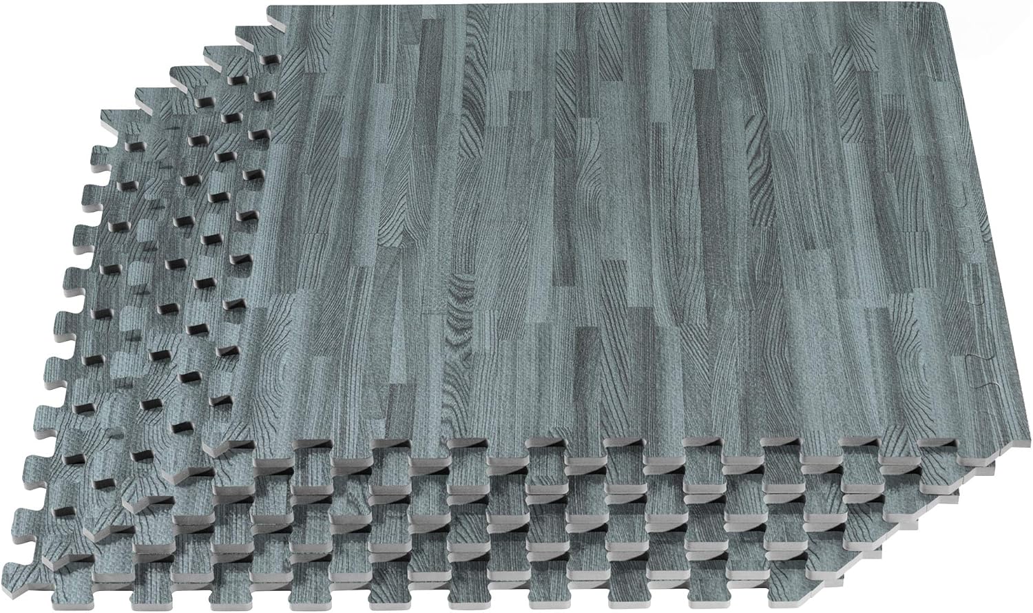 Forest Floor Printed Foam Tiles for Stylish Anti-Fatigue Flooring