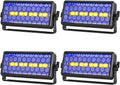 150W Retro Stage Lights 4PCS COB RGB DMX Uplighting - Vintage Optics