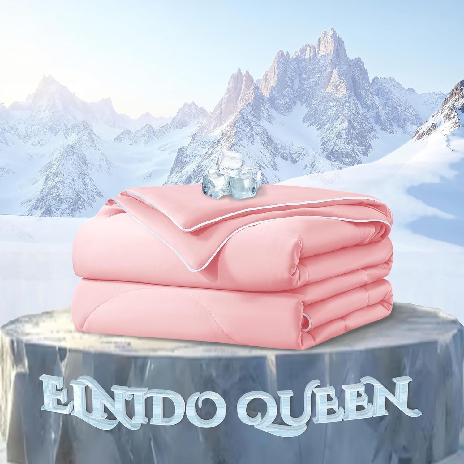 ELNIDO QUEEN Cooling Comforter for Hot Sleepers - Summer Blanket