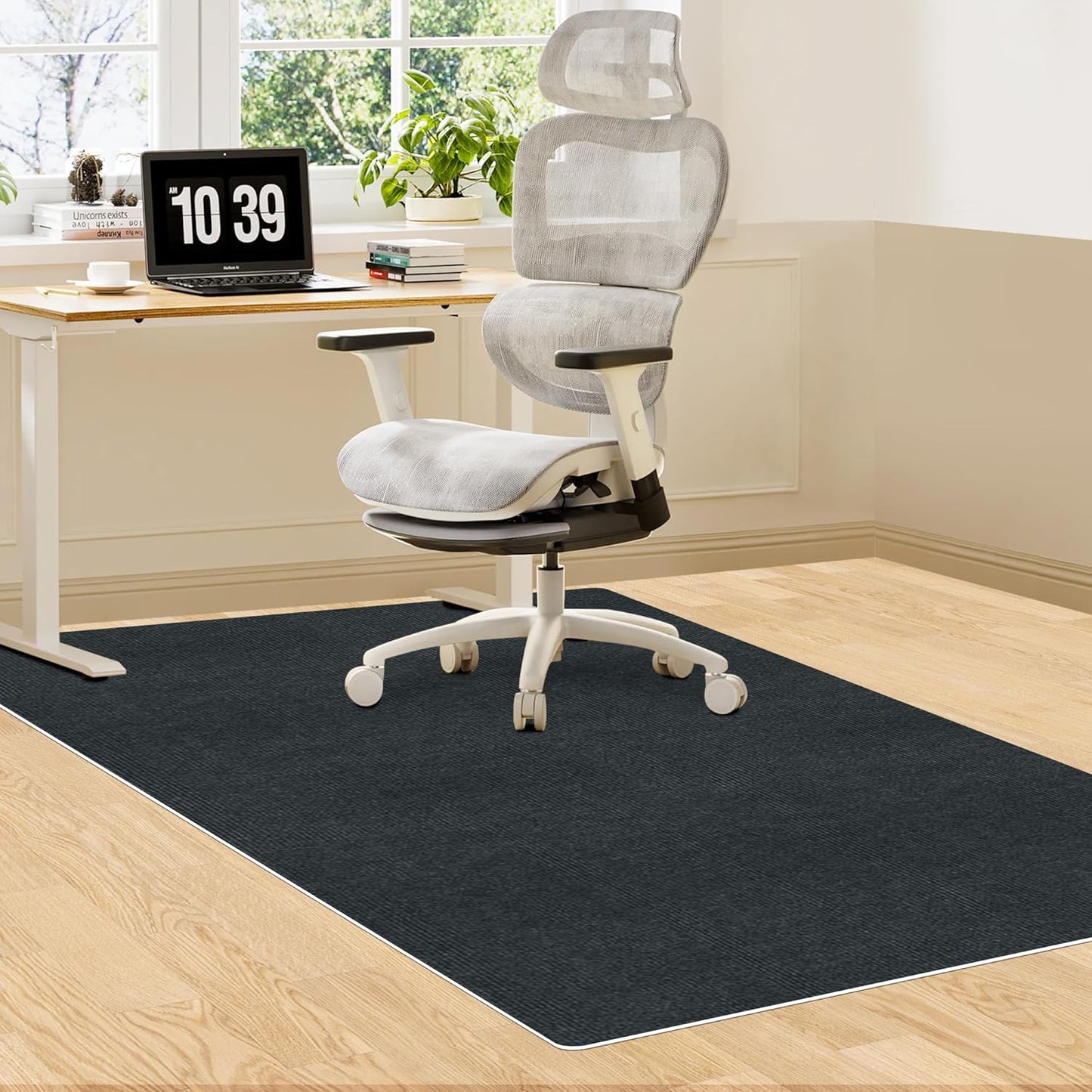 Large Anti-Slip Chair Mat for Hardwood & Tile Floors
