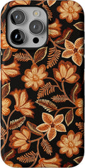 Casely iPhone 15 Pro Max Case Maple Flowers - Bold Protective Floral