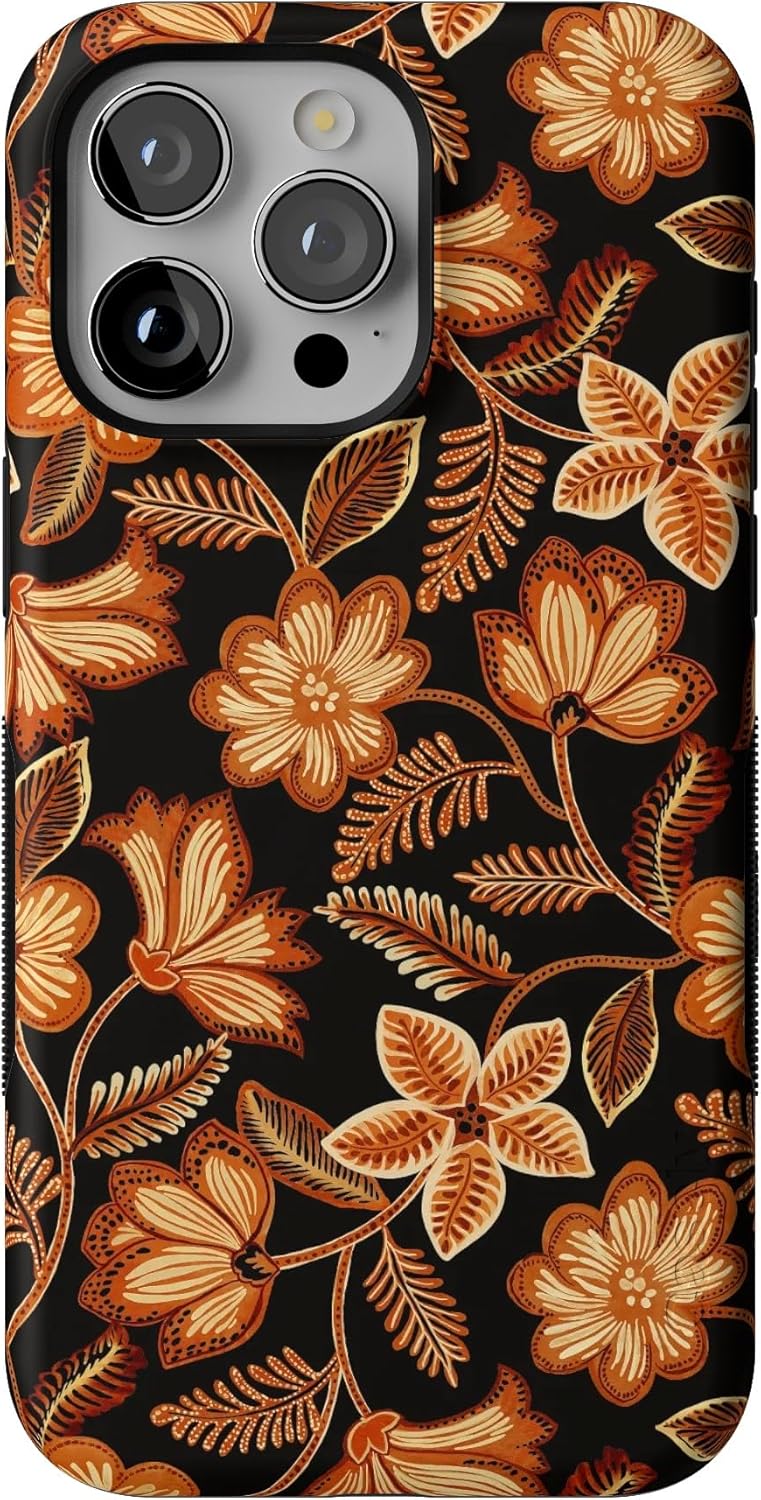 Casely iPhone 15 Pro Max Case with Maple Flowers Design