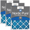 Nordic Pure 20x25x2 Pleated MERV 7 Air Filters 3 Pack - Reliable Dust