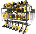 DRQ Heavy Duty Power Tool Organizer: 150LBS Load, 4 Tier Rack
