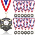 Bulk Sports Medals with Neck Ribbons for Tournaments and Parties