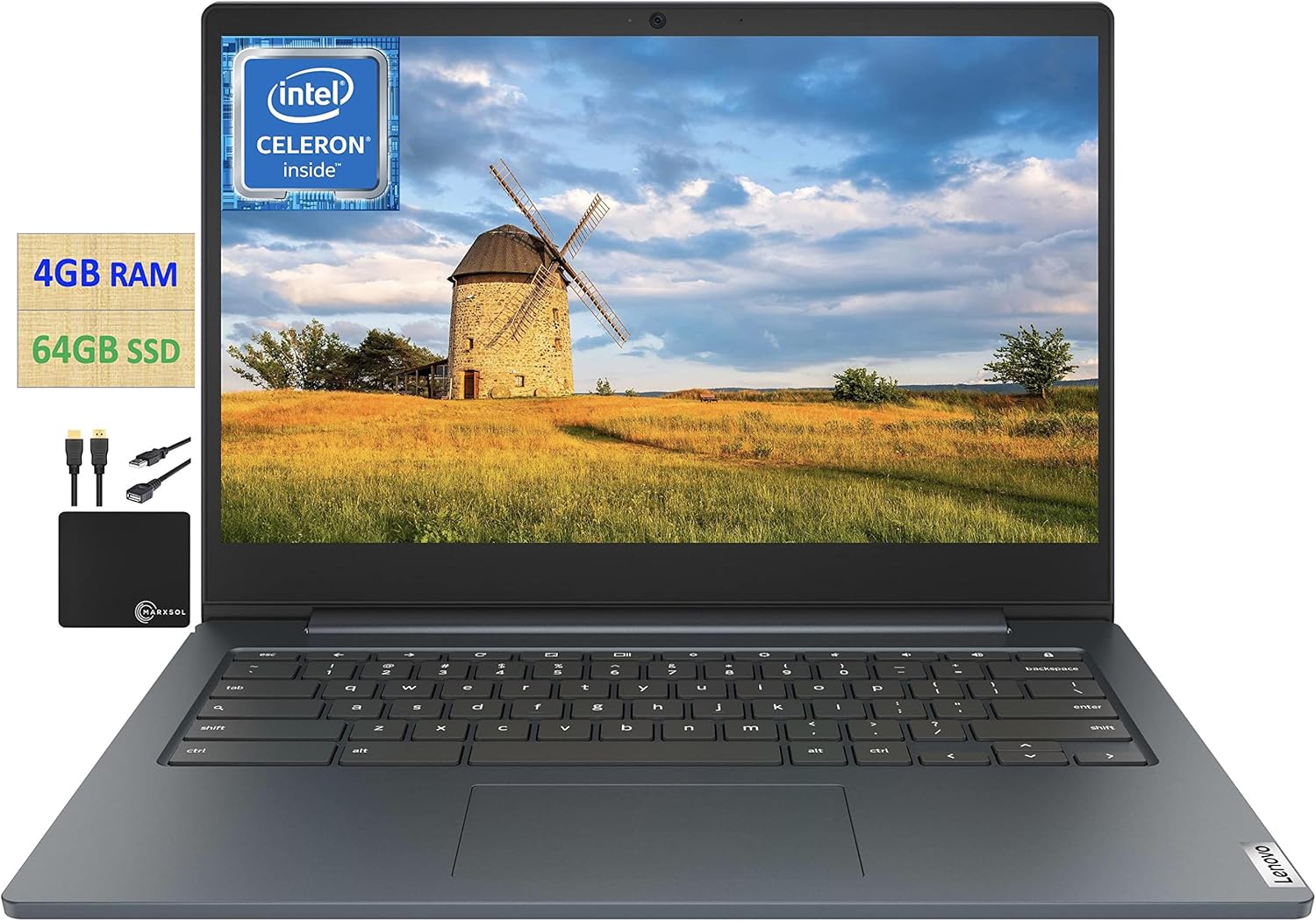 2022 Lenovo Chromebook 14 Laptop for Business and Students