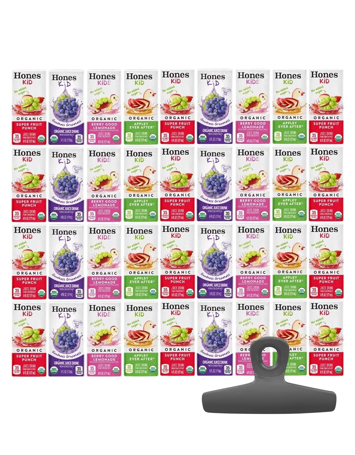 Honest Kid Organic Juice Drink Variety Pack for Kids' Lunches