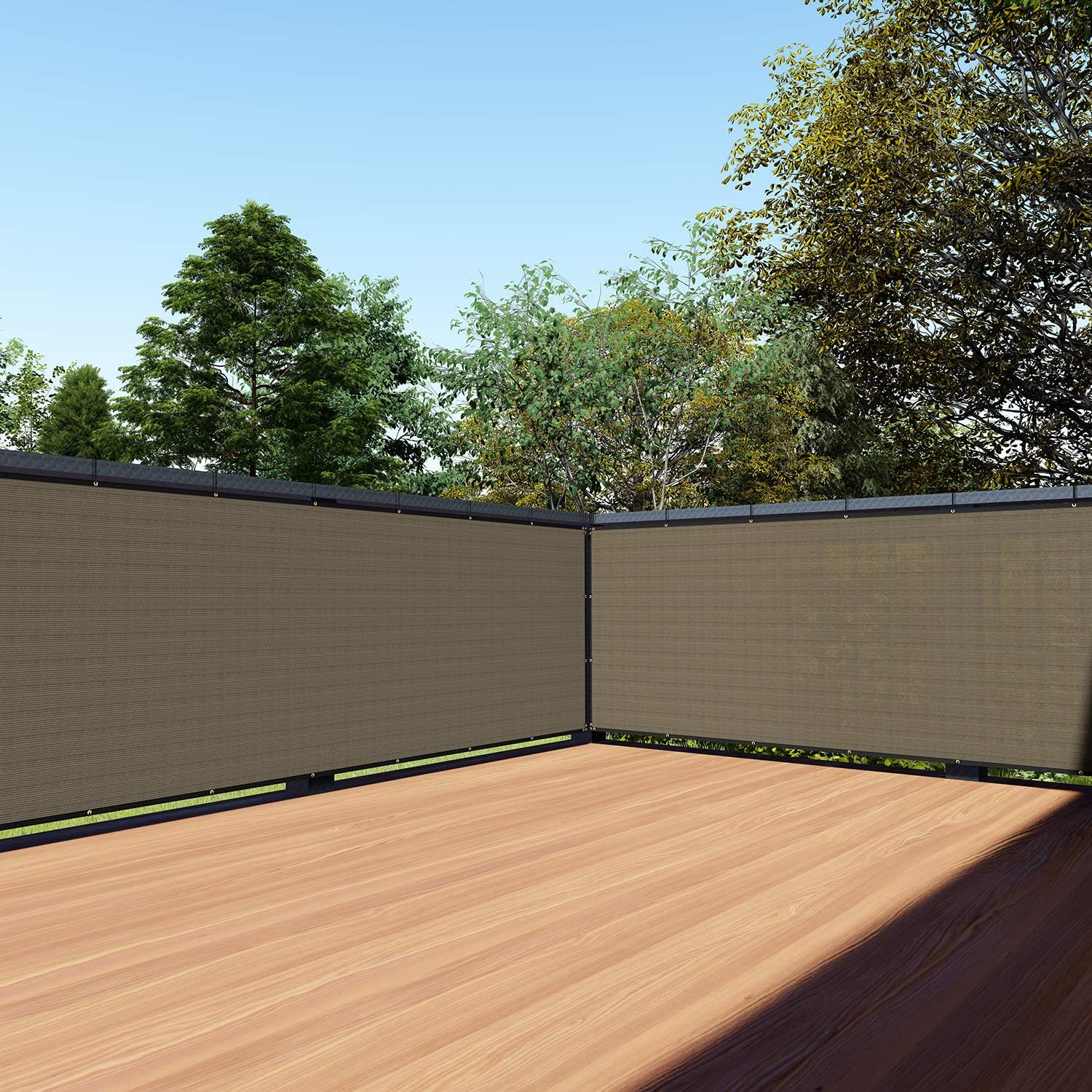TANG 3ft x 72ft Balcony Privacy Screen Fence for Outdoor Spaces