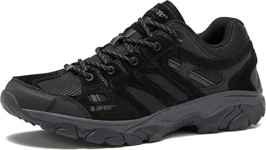 HI-TEC Ridge Low Waterproof Hiking Shoes for Men - Lightweight Comfort