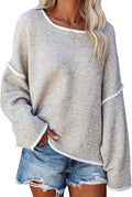 SALENT Women's Casual Oversized Sweater - Soft Loose Chunky Knit