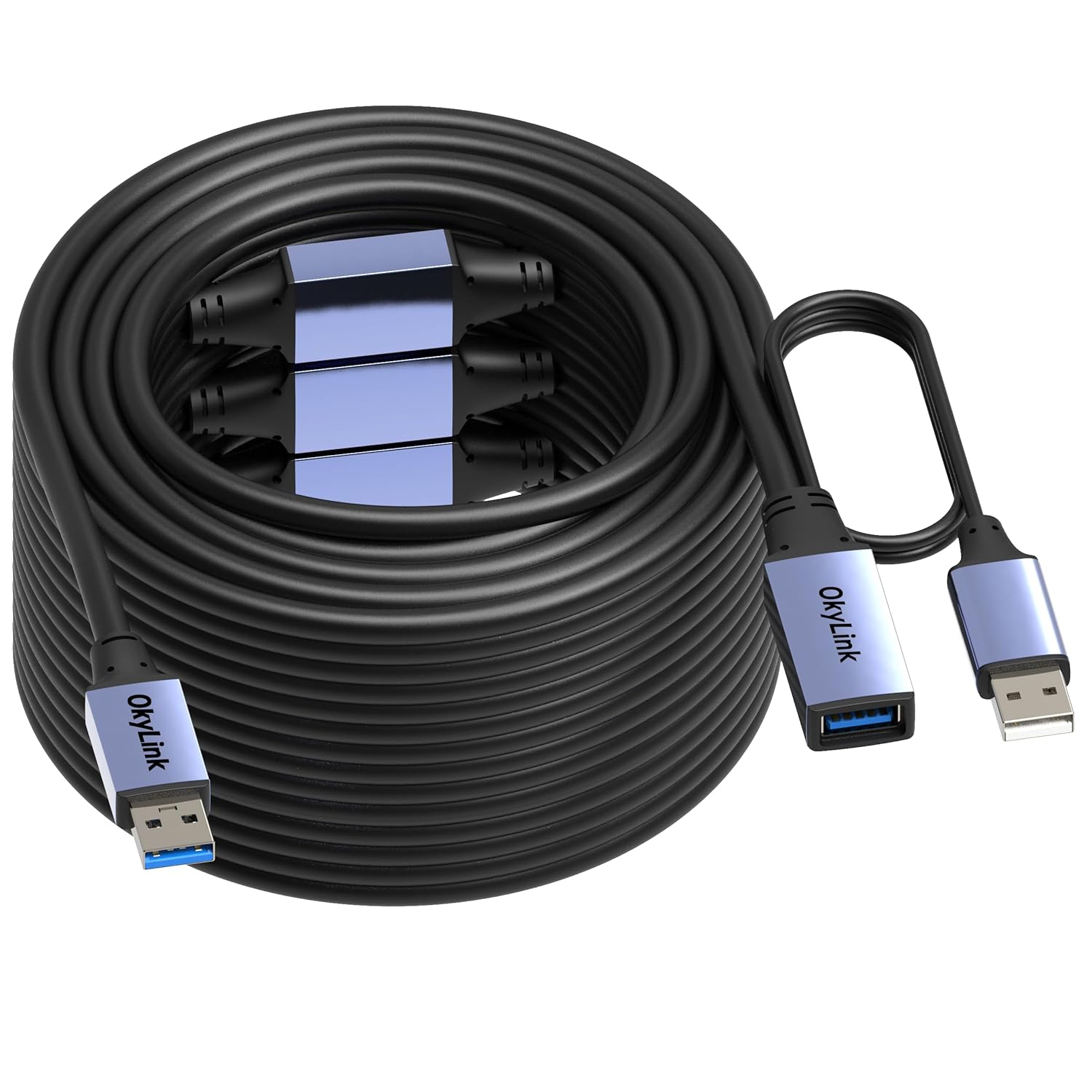 130ft Active USB 3.0 Extension Cable for Industrial Use