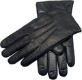 YISEVEN Winter Men's Touchscreen Warm Lambskin Leather Gloves - Warm
