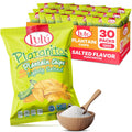 LULU Plantain Chips Lightly Salted - 30 Individual Bags