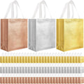 Eccliy 80 Piece Reusable Gift Bags Set - Shiny Tote Pack for Gifting