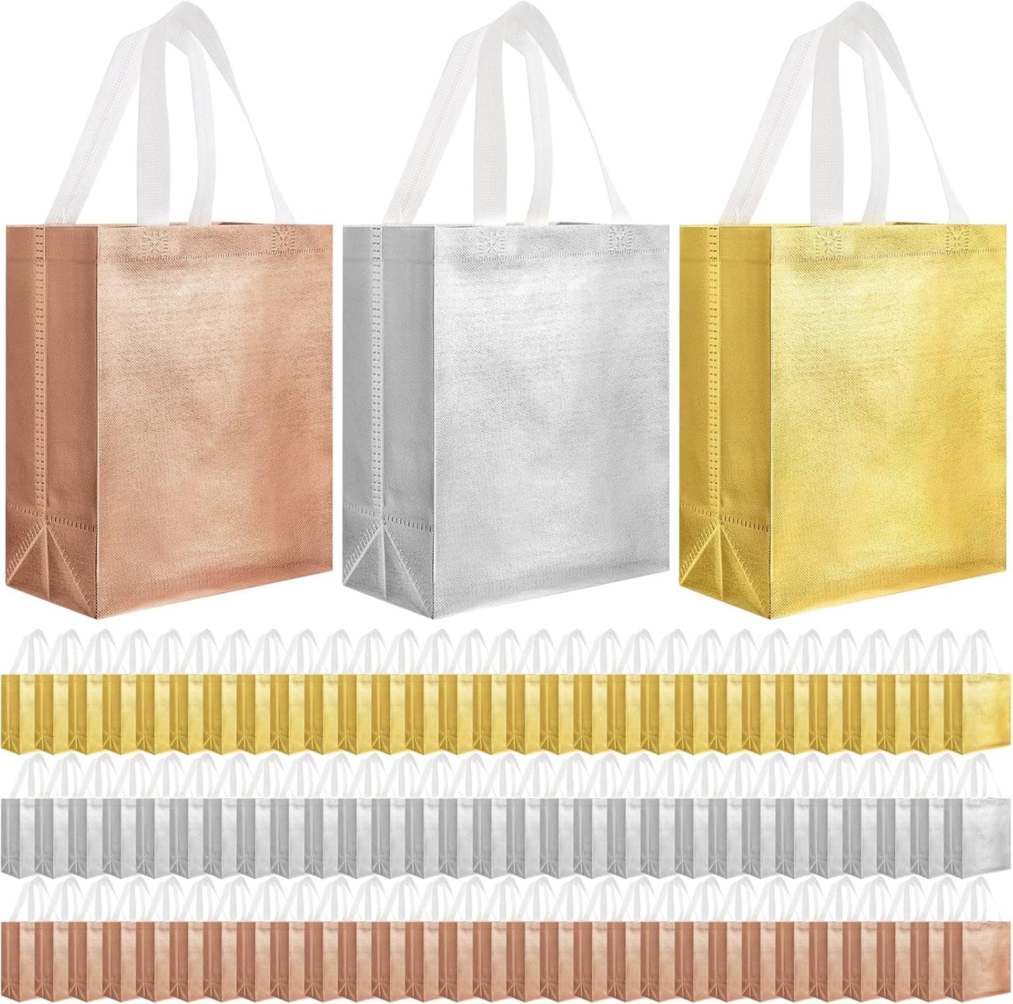 Eccliy 80 Pieces Gift Bags Set for Weddings and Holidays