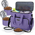 Dog Travel Bag Tote Organizer - Airline Approved Pet Travel Bag