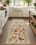 Machine Washable Runner Rug for Hallway 2ft 6inx8ft - Soft, Non-Slip
