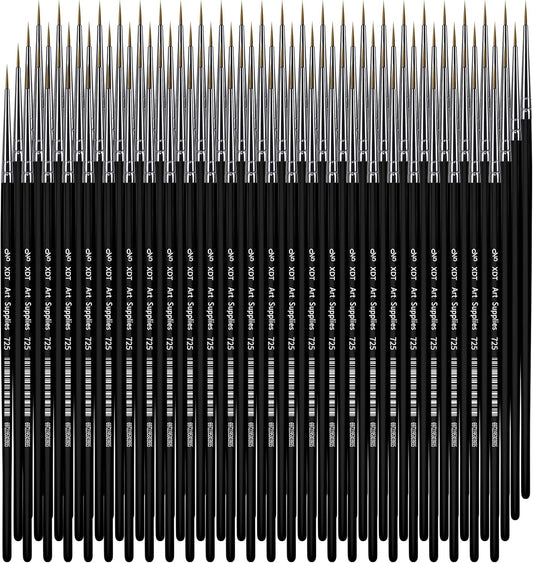XDT#725 Fine Detail Artist Paint Brush Set for Micro Painting