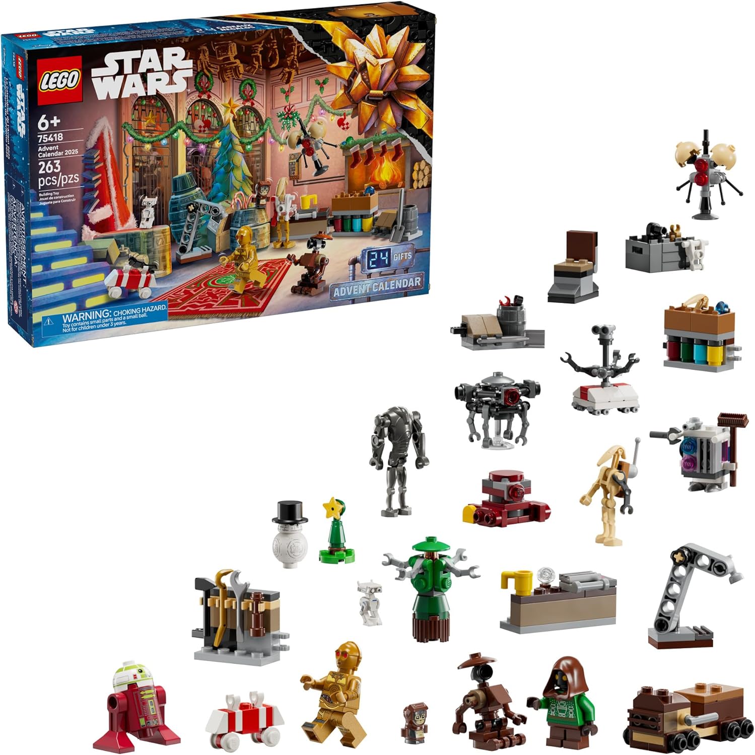 LEGO Star Wars Advent Calendar 2025 - Holiday Countdown Fun