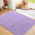 Dog Door Mat 40x32 Lavender - Chenille Mud Mat for Pets