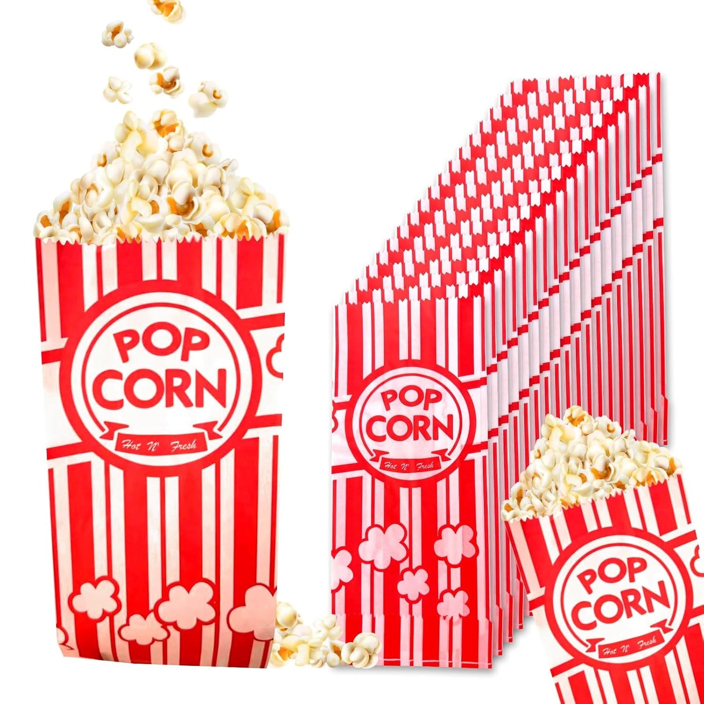 Homelance 1 oz Popcorn Bags - Pack of 800, Perfect for Parties!