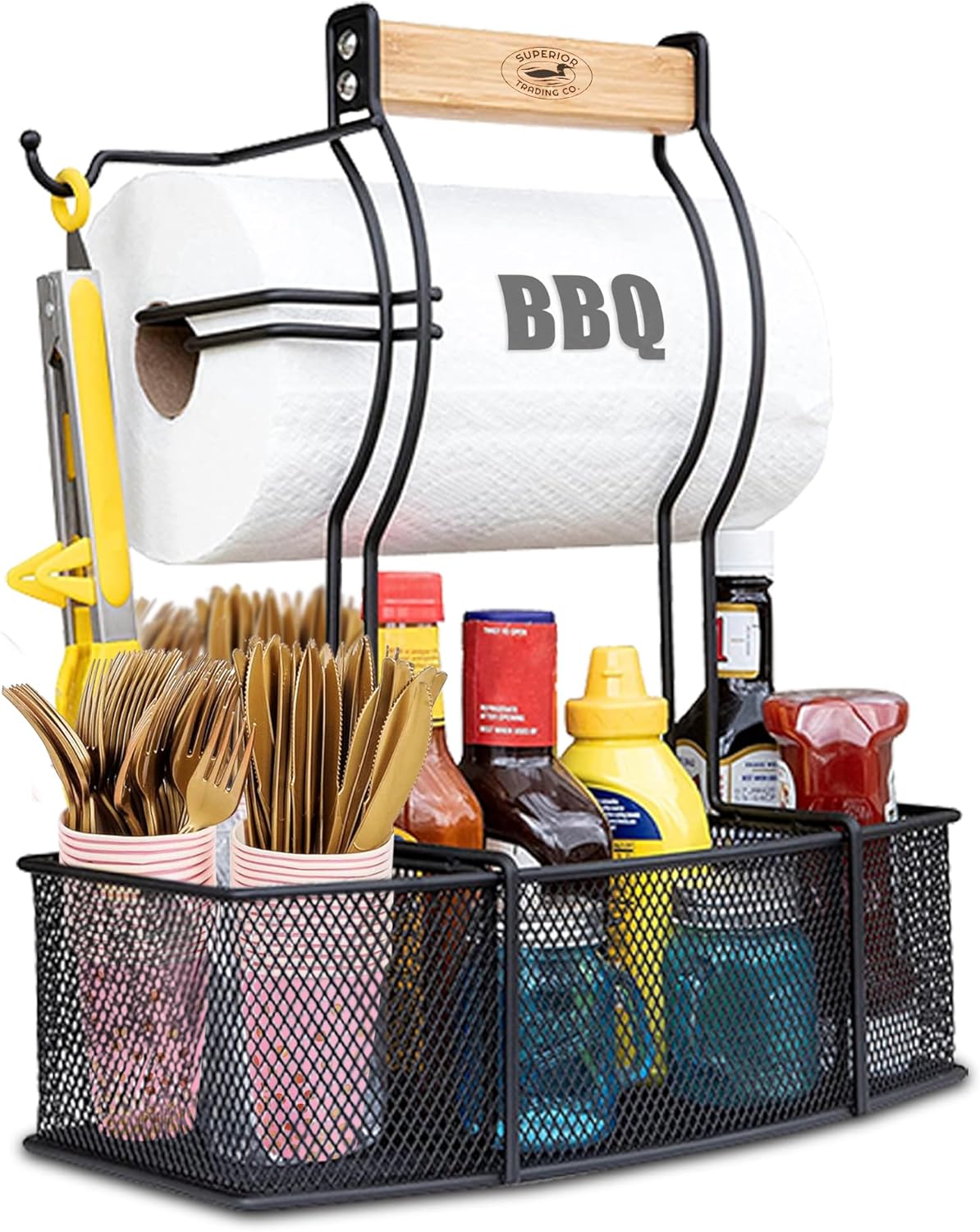 Stainless Steel Kitchen Caddy - Ultimate Organizer