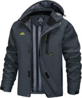 MAGCOMSEN Men's Lightweight Windbreaker Rain Jacket for Outdoors