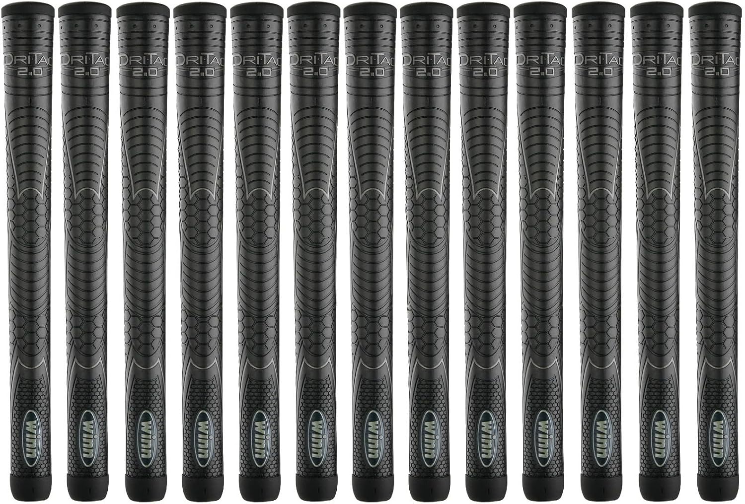 Winn Dri-Tac 2.0 Golf Grips Set of 13 for Enhanced Performance