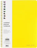 PAPERAGE Undated Daily Planner Notebook 8.5 in x 11 in - Flexible