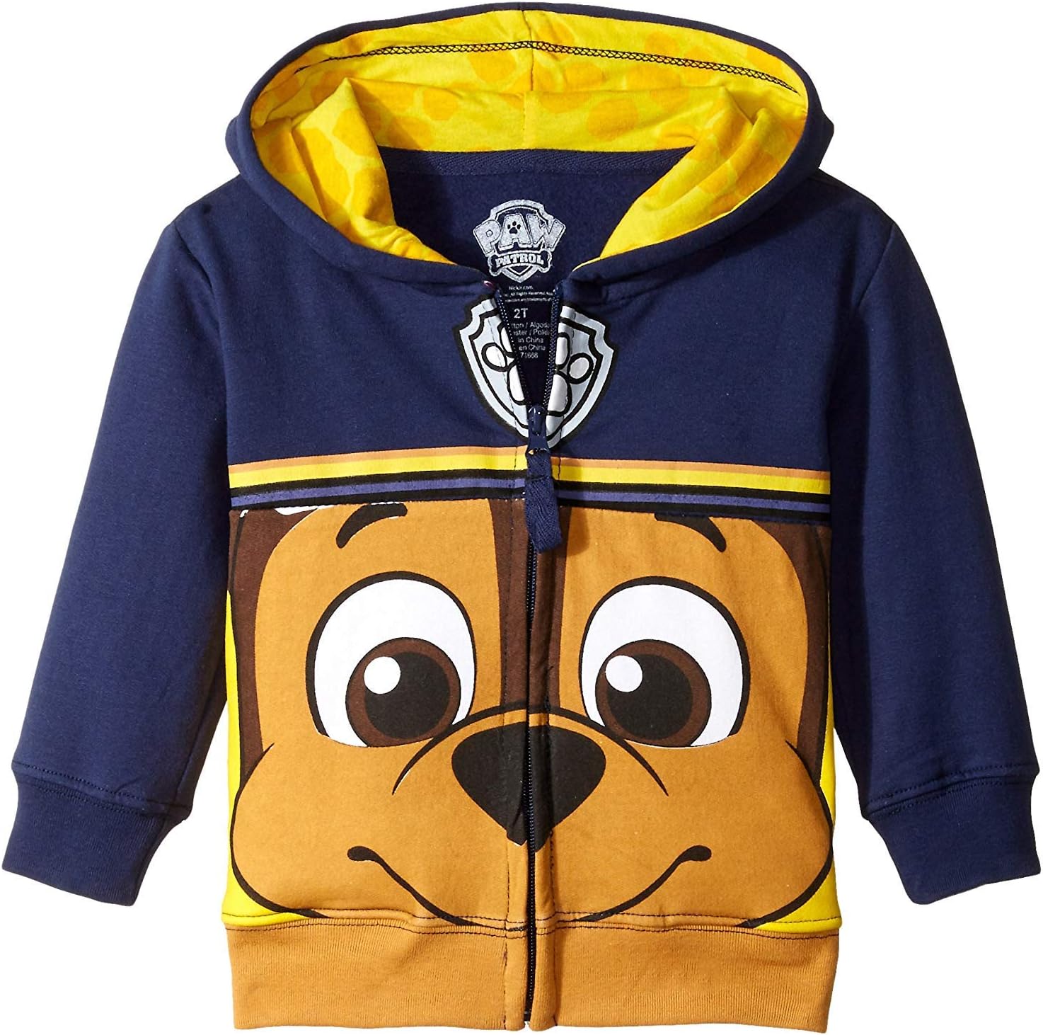 PAW Patrol Boys' Toddler Character Big Face Zip-up Hoodies Review