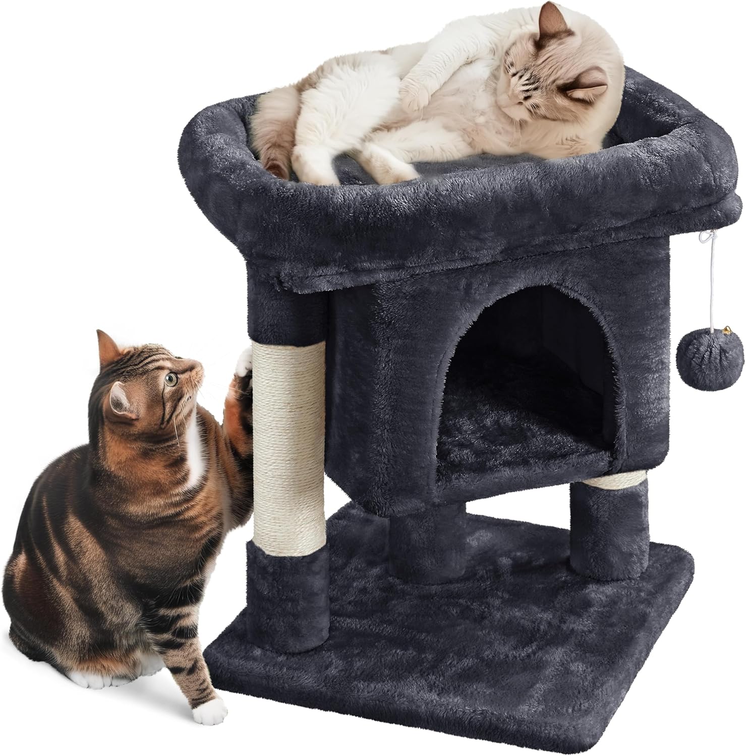Yaheetech 23.5in Cat Tree Tower for Cats and Kittens