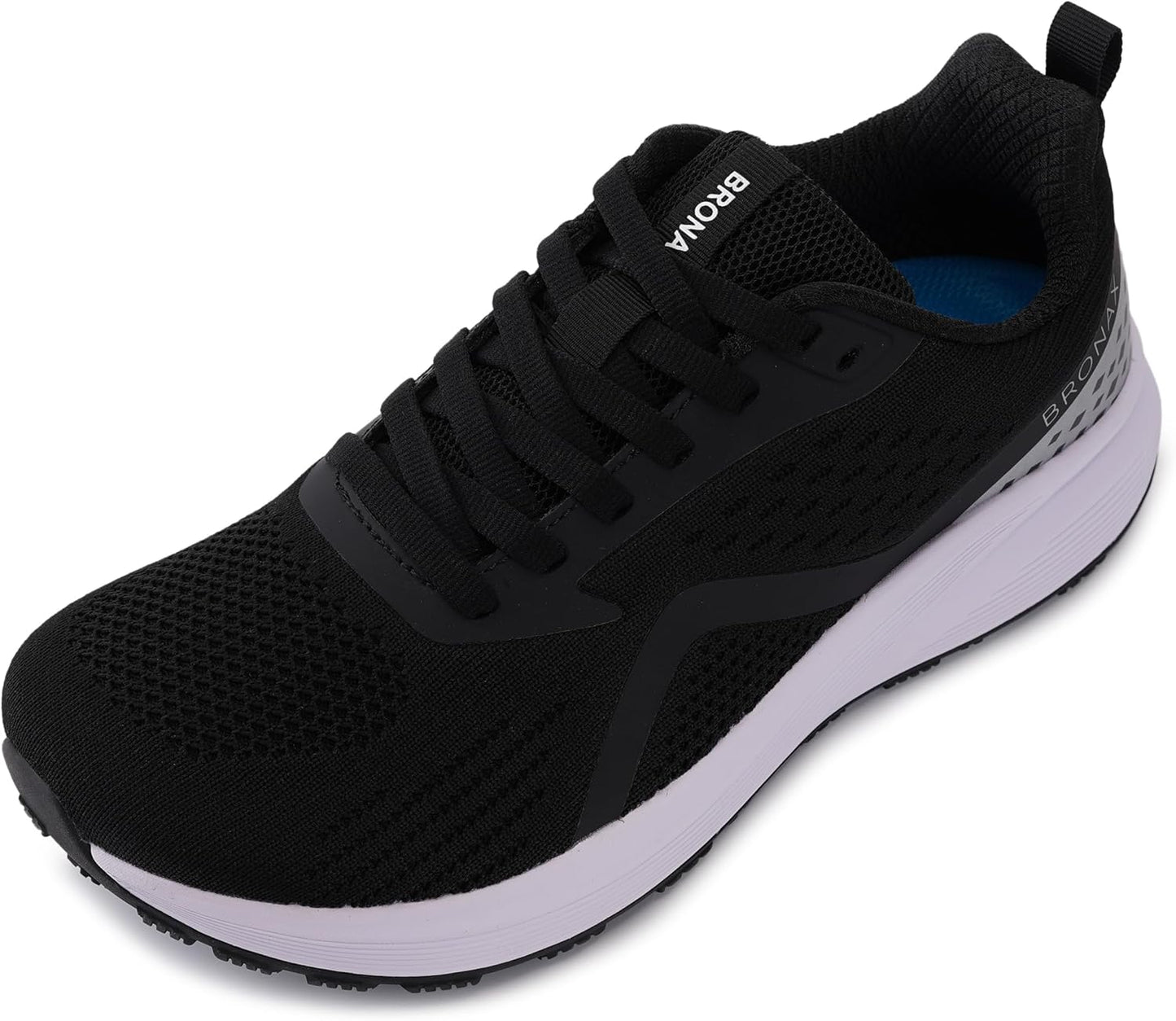 BRONAX Men's Wide Cushioned Supportive Road Running Shoes Review