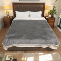 Electric Heated Blanket Twin Size - Soft Flannel Comfort