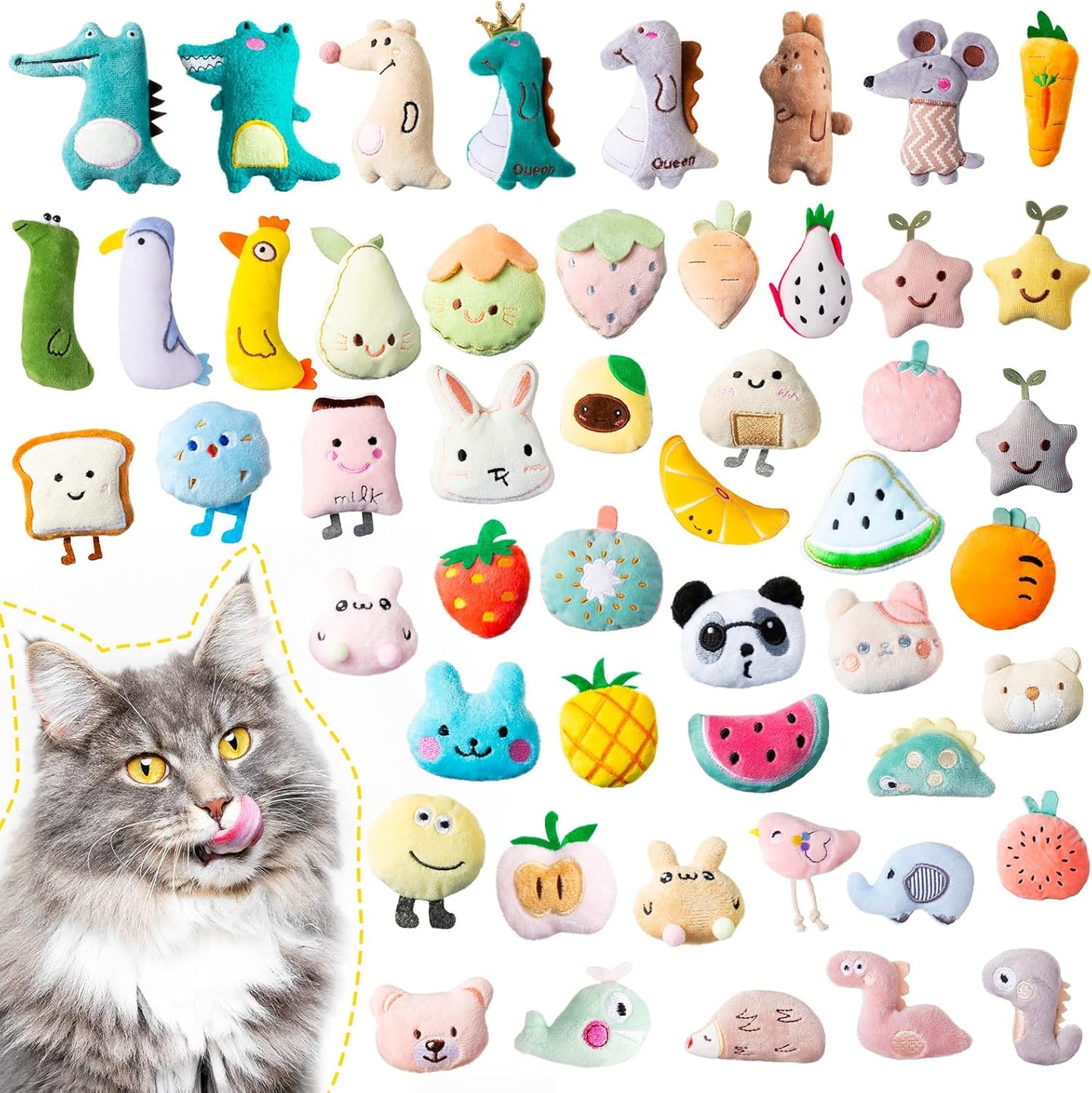 50 Catnip Toys: Interactive Fun for Cats