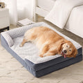 Orthopedic Dog Bed for Large Dogs XL 42 x 30 in - Egg Crate Foam