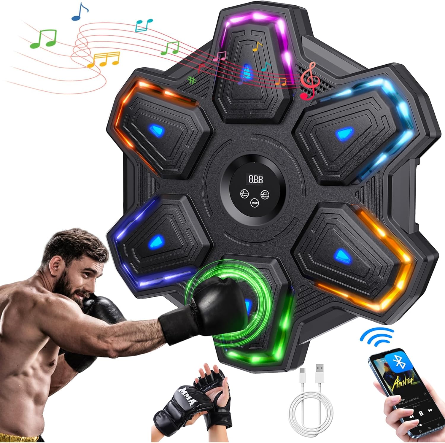 Dynamic Bluetooth Boxing Trainer Set by GOKING