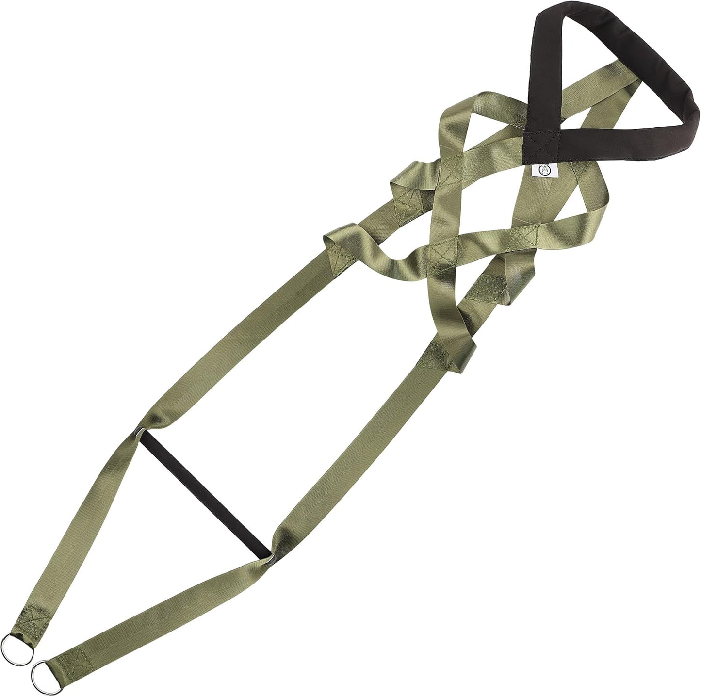 PET ARTIST Dog Sled Harness for Large Work Dogs in Green