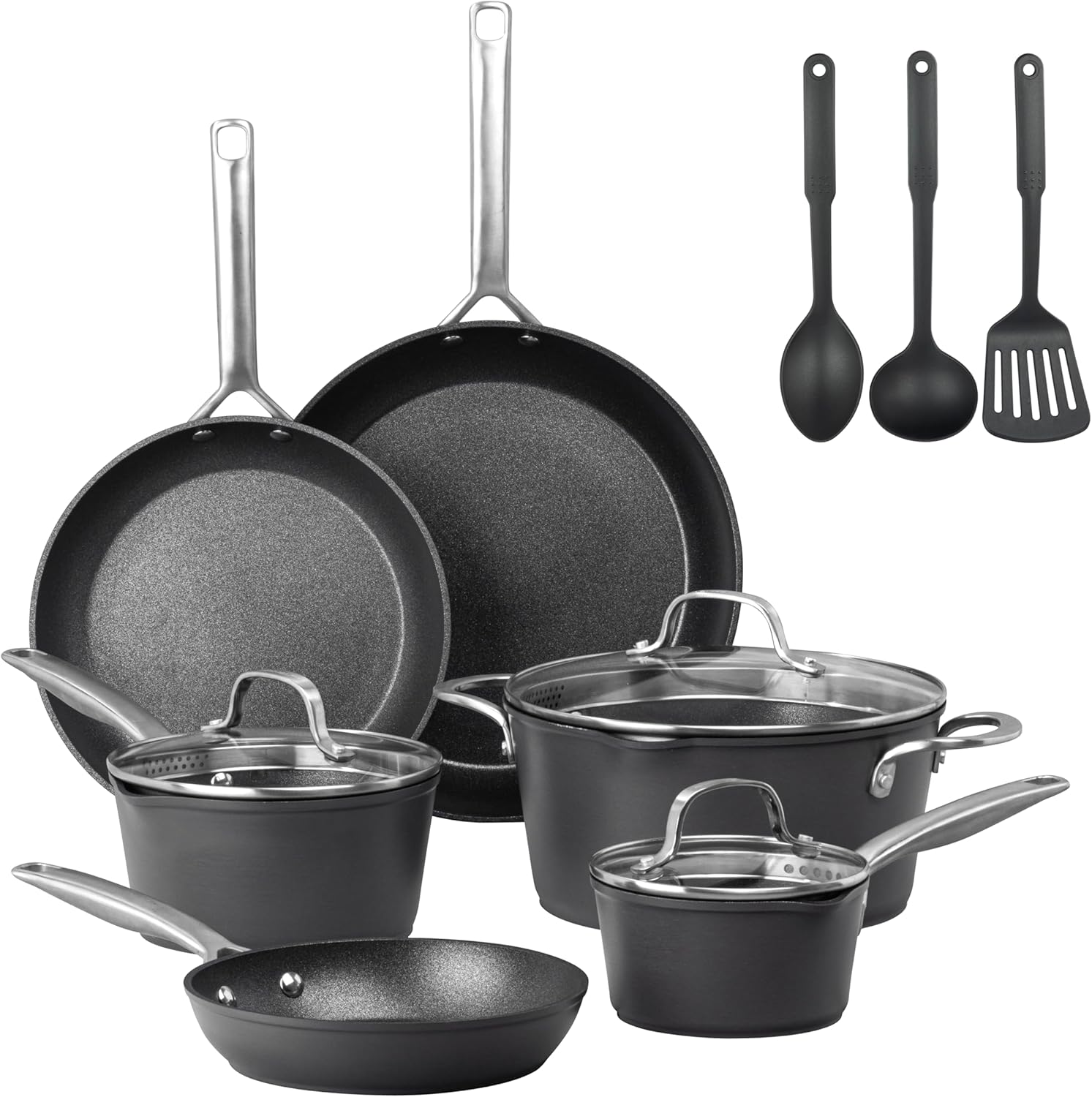 Granitestone 14 Pc Induction Cookware Set for Every Kitchen Task